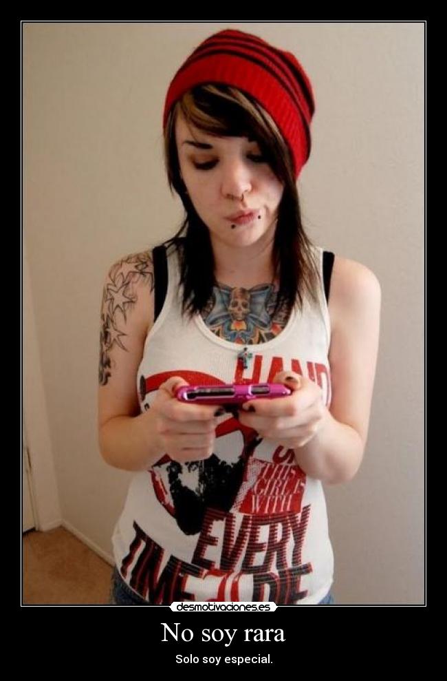 No soy rara -