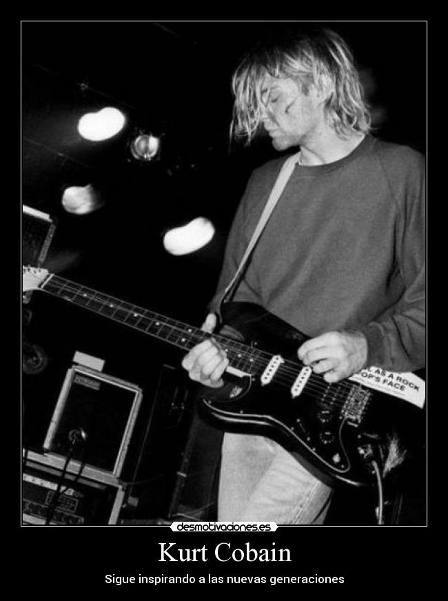 Kurt Cobain - Sigue inspirando a las nuevas generaciones