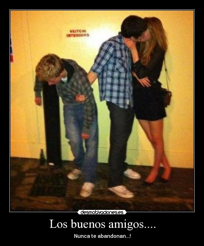 Los buenos amigos.... - 