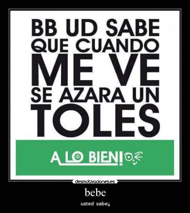 bebe - usted sabe¡¡