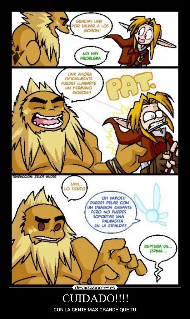 carteles cuidado desmotivaciones