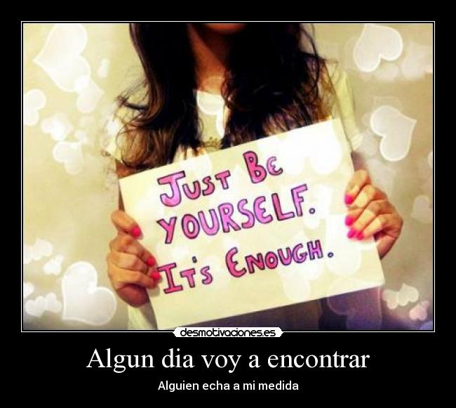 Algun dia voy a encontrar - 