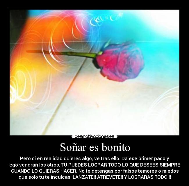Soñar es bonito -