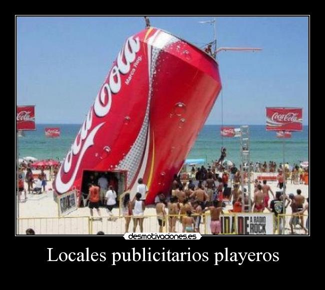 Locales publicitarios playeros - 