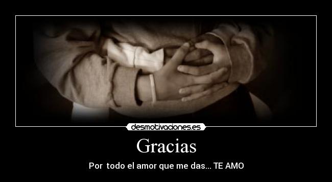 Gracias -