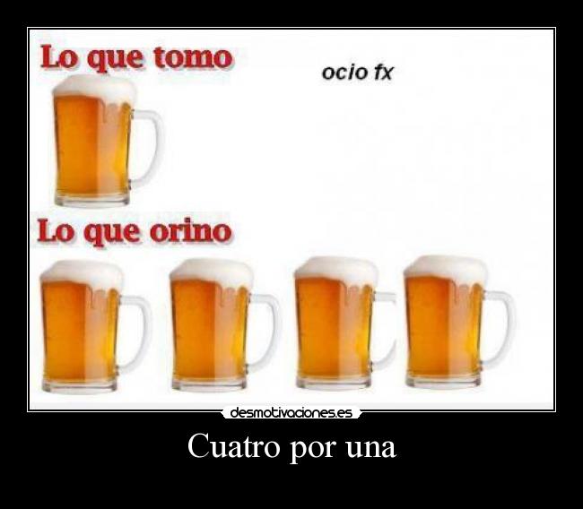 Cuatro por una -