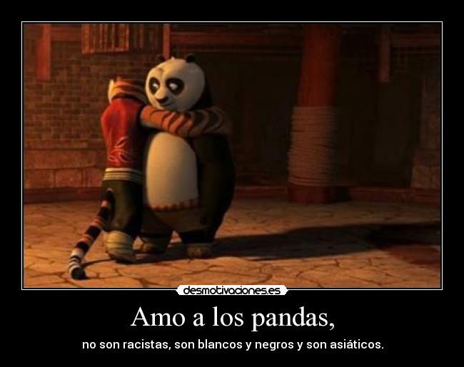 carteles jaja los pandas son los mejores desmotivaciones