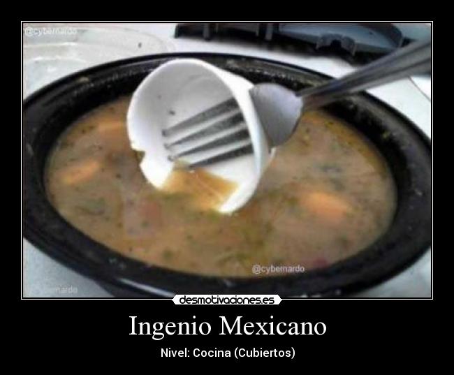 Ingenio Mexicano - Nivel: Cocina (Cubiertos)