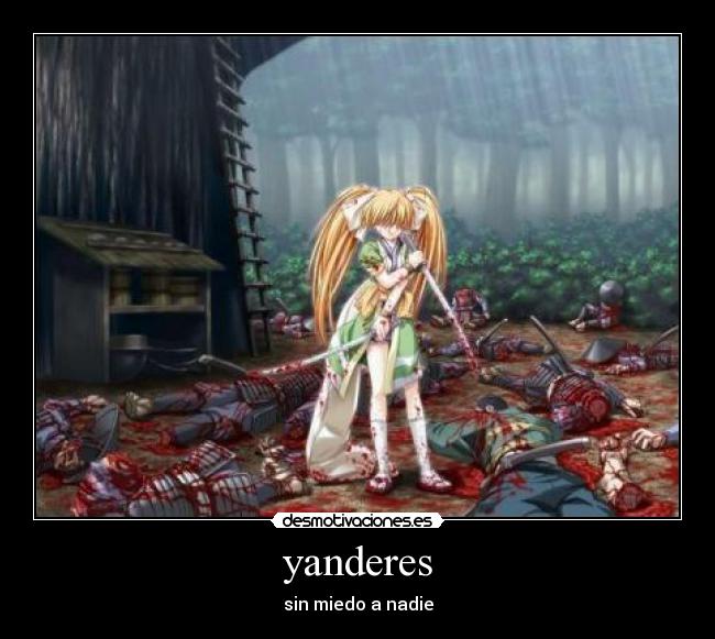 yanderes - sin miedo a nadie
