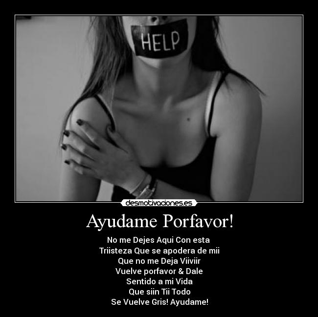 Ayudame Porfavor! -