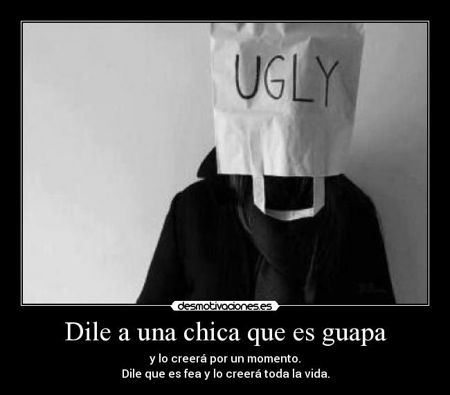Dile a una chica que es guapa - 