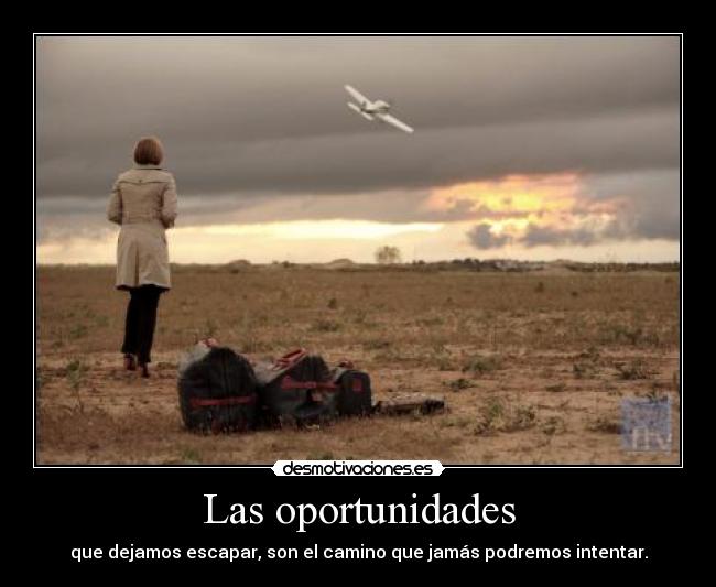 Las oportunidades -