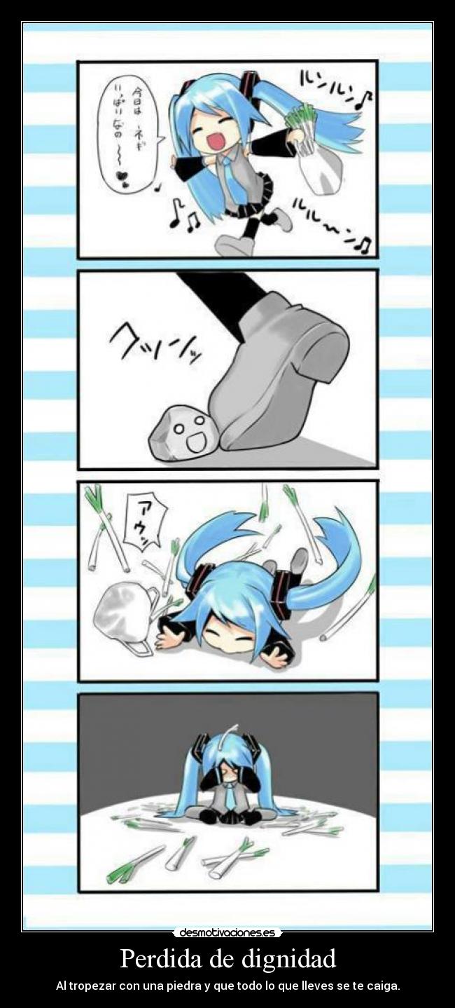 Perdida de dignidad -