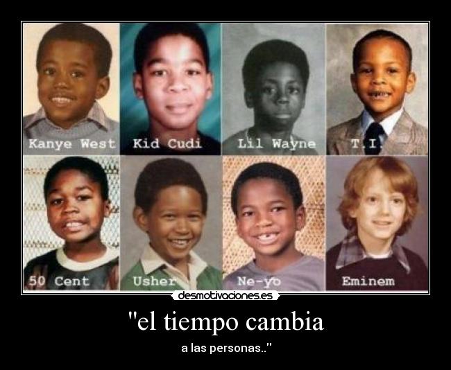 el tiempo cambia -