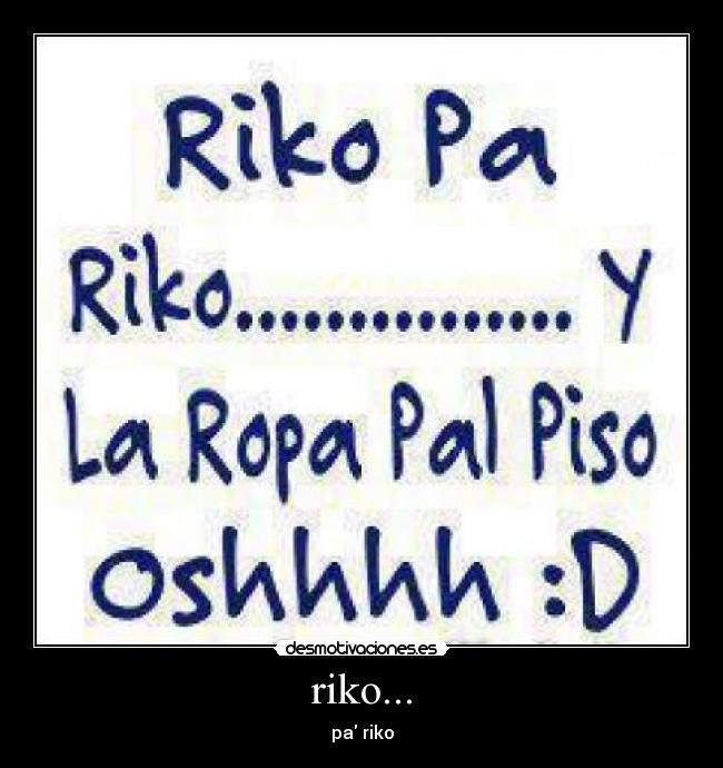 riko... - 