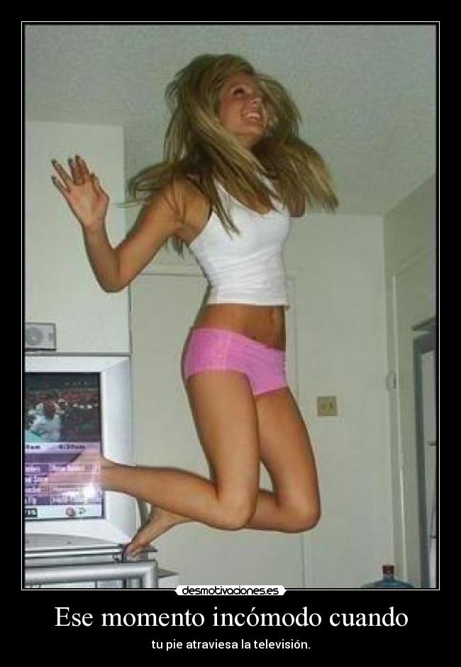 Ese momento incómodo cuando - 