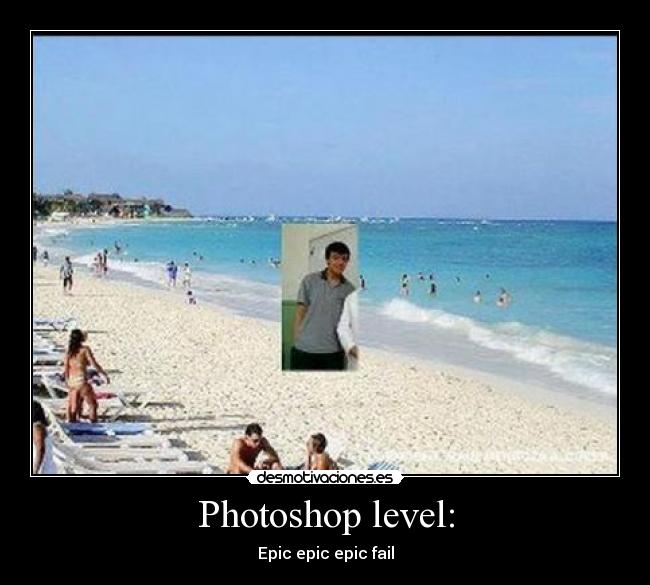 Photoshop level: -
