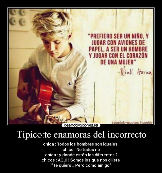 Típico:te enamoras del incorrecto - 