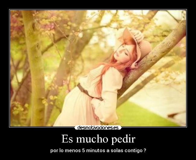 Es mucho pedir - 