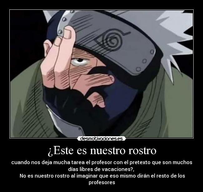 ¿Este es nuestro rostro -