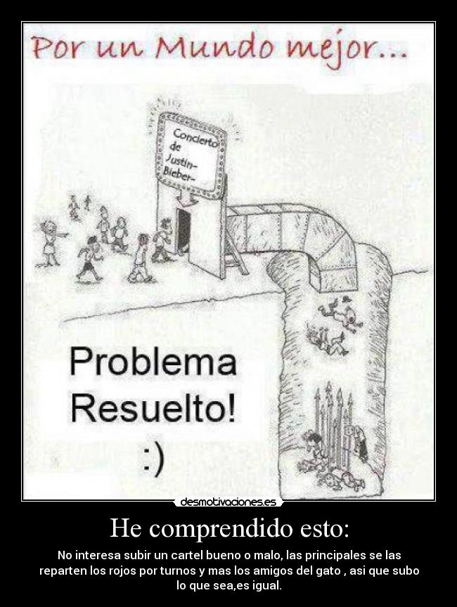 He comprendido esto: -