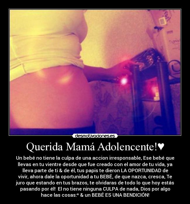Querida Mamá Adolencente!♥ -