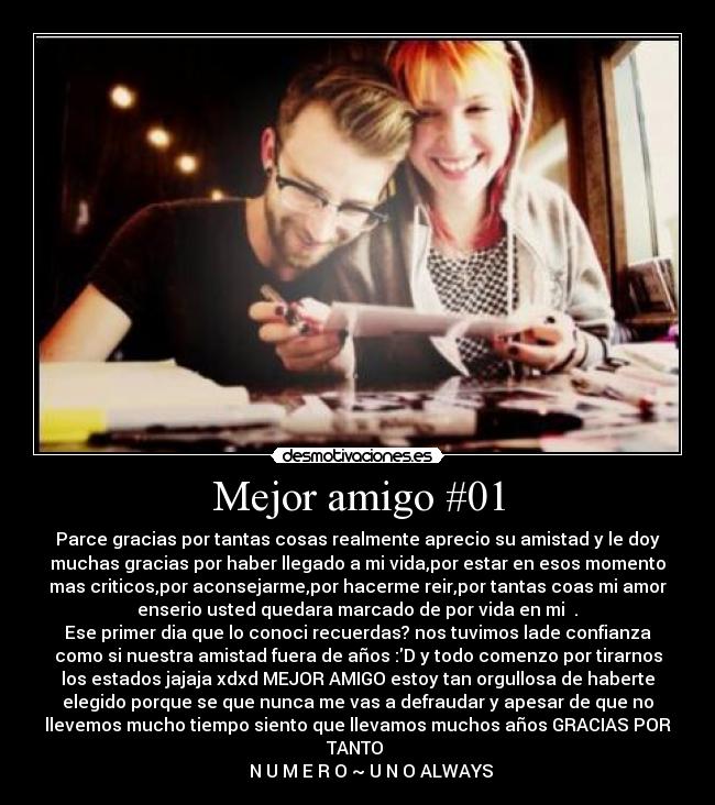 Mejor amigo #01 - 