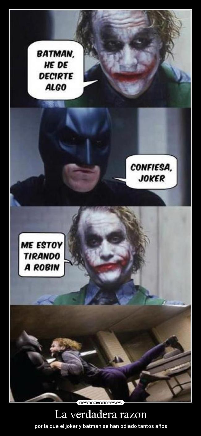 La verdadera razon -