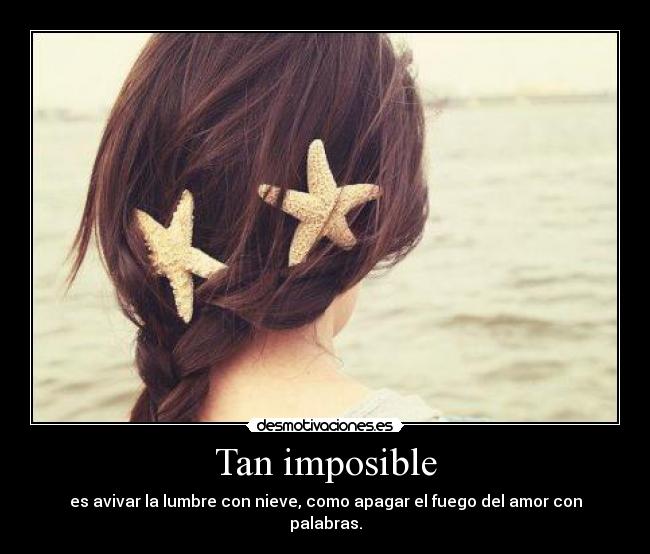 Tan imposible - 