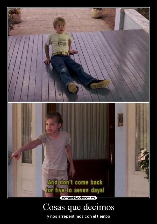 carteles errores arrepentirse tiempo desmotivaciones