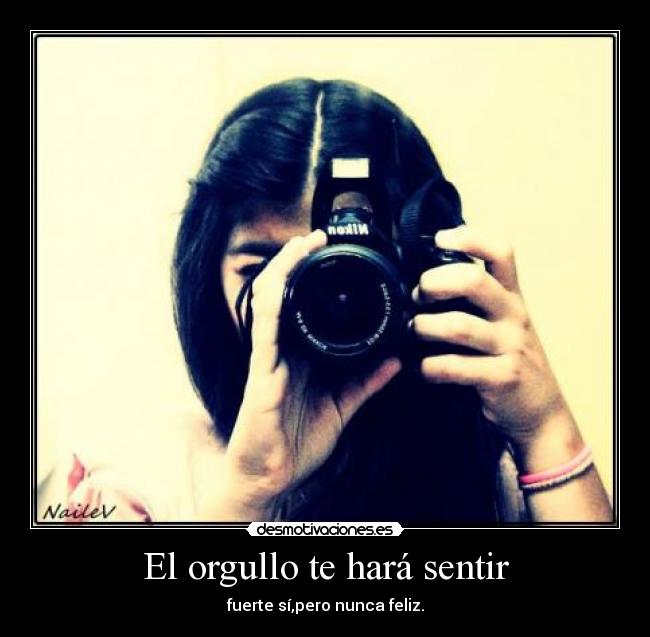 El orgullo te hará sentir - 