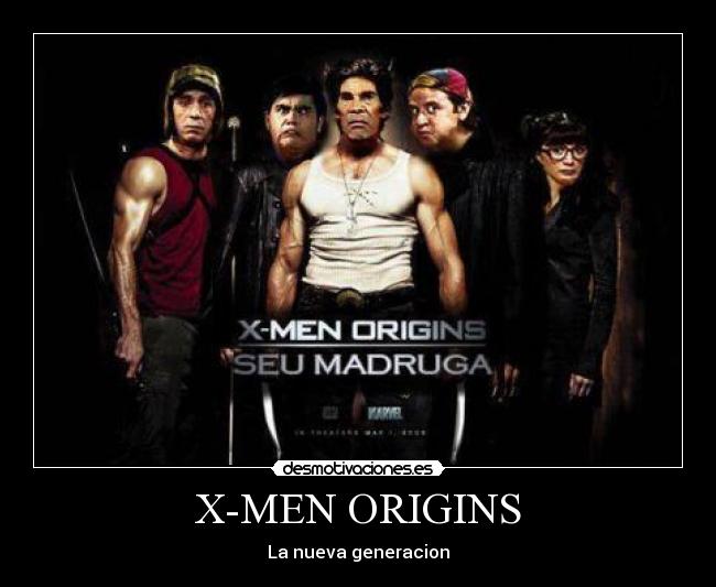carteles xmen nueva generacion desmotivaciones