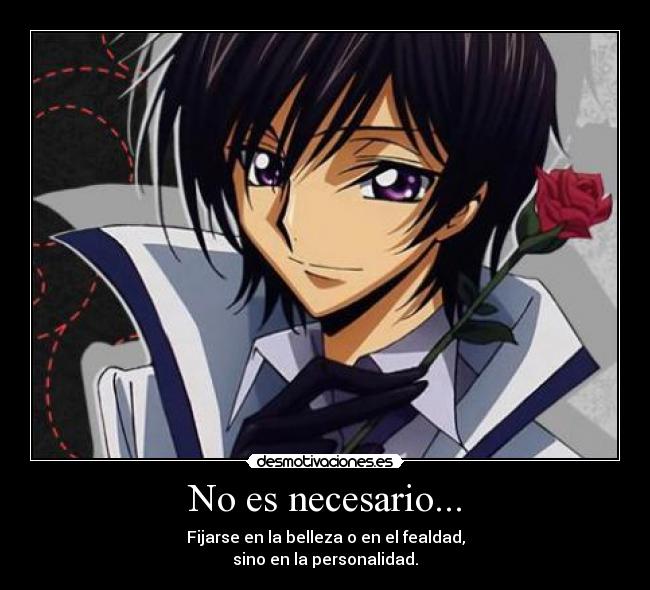 No es necesario... - 