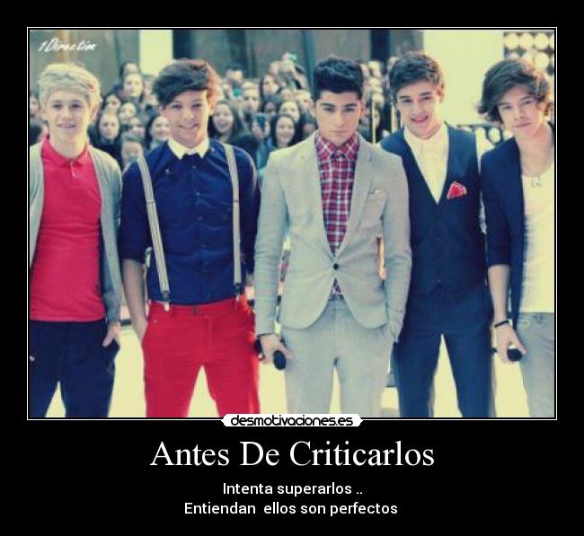carteles one direction criticarlos superalos desmotivaciones