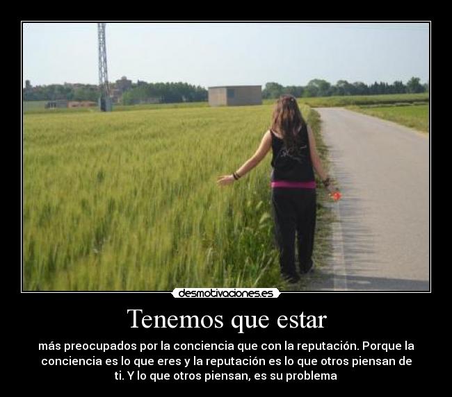 carteles conciencia reputacion problema desmotivaciones