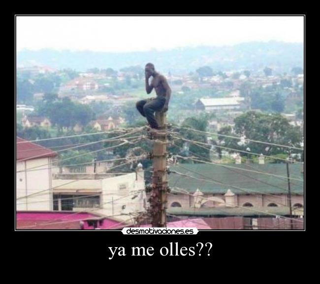 ya me olles?? - 