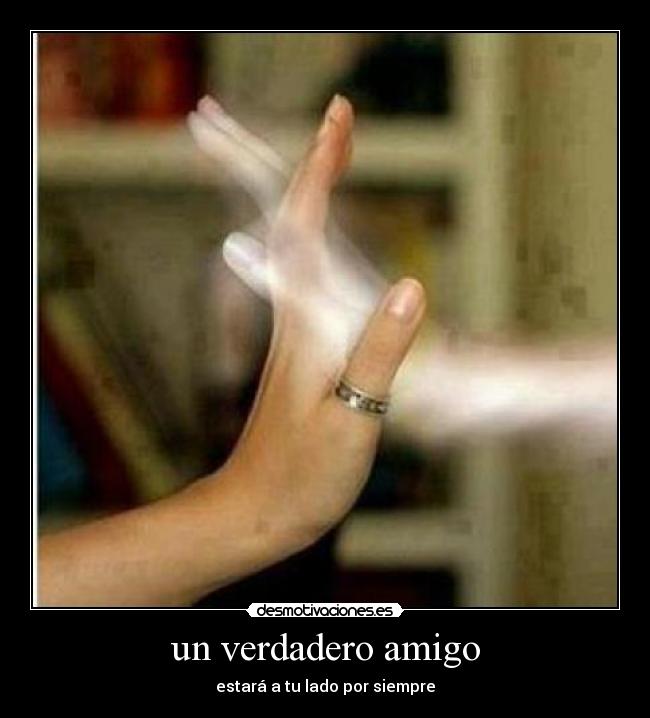 un verdadero amigo - 