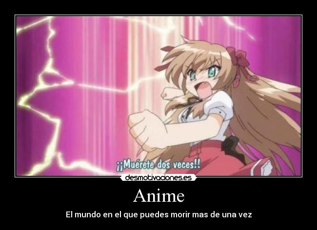 Anime - El mundo en el que puedes morir mas de una vez