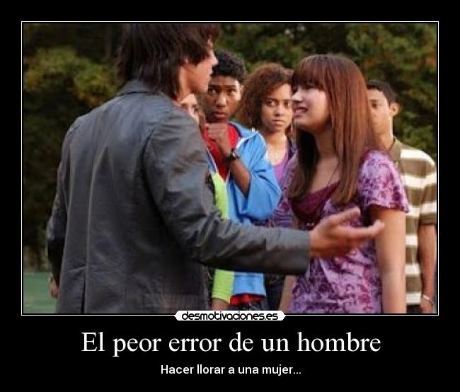 El peor error de un hombre - 