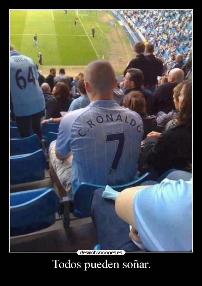 Todos pueden soñar. -