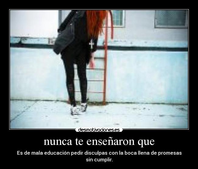 nunca te enseñaron que - 