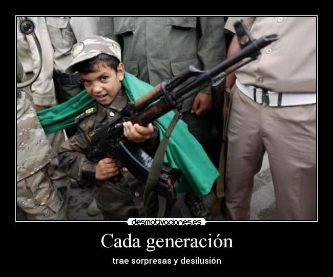 Cada generación -