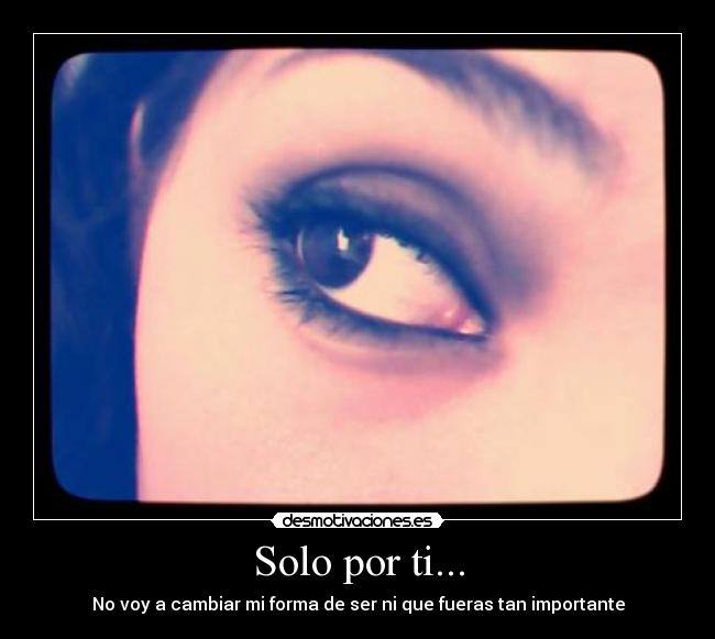 Solo por ti... - 