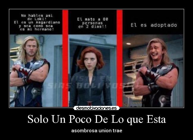 Solo Un Poco De Lo que Esta - asombrosa union trae