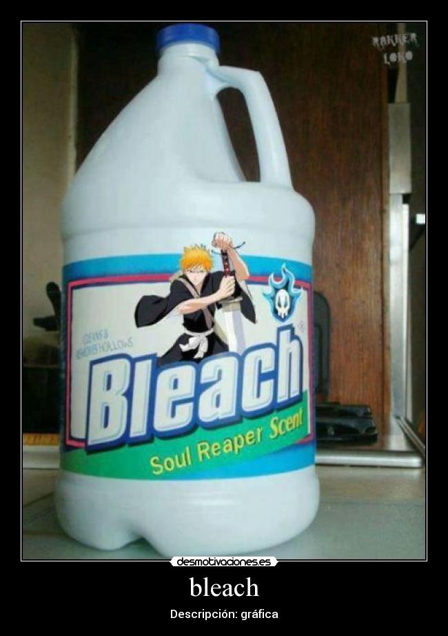 bleach - Descripción: gráfica
