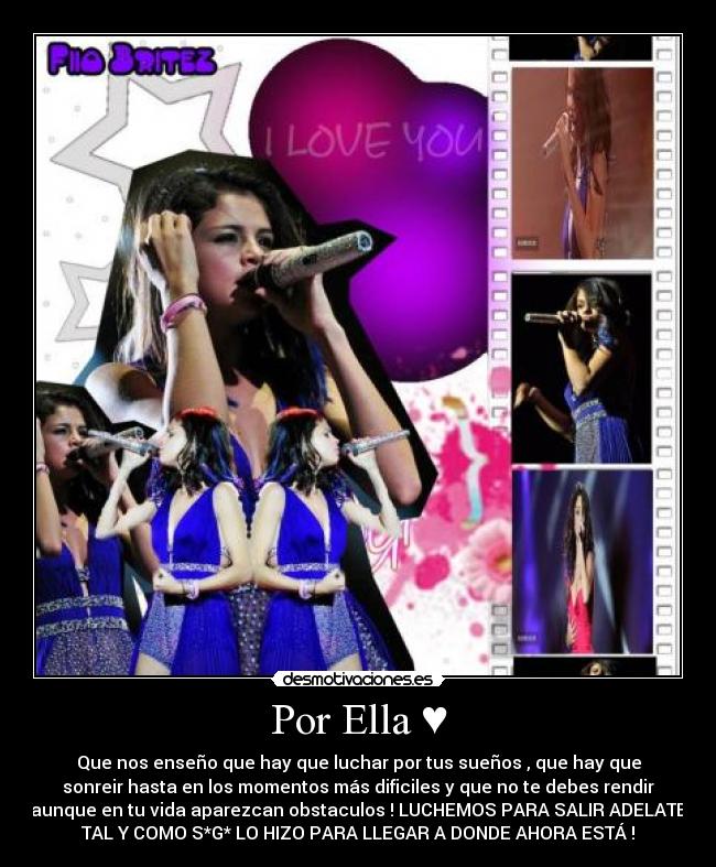 carteles amamos selly desmotivaciones