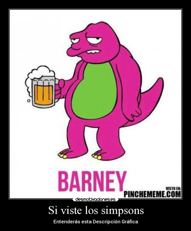 Si viste los simpsons - Entenderás esta Descripción Gráfica