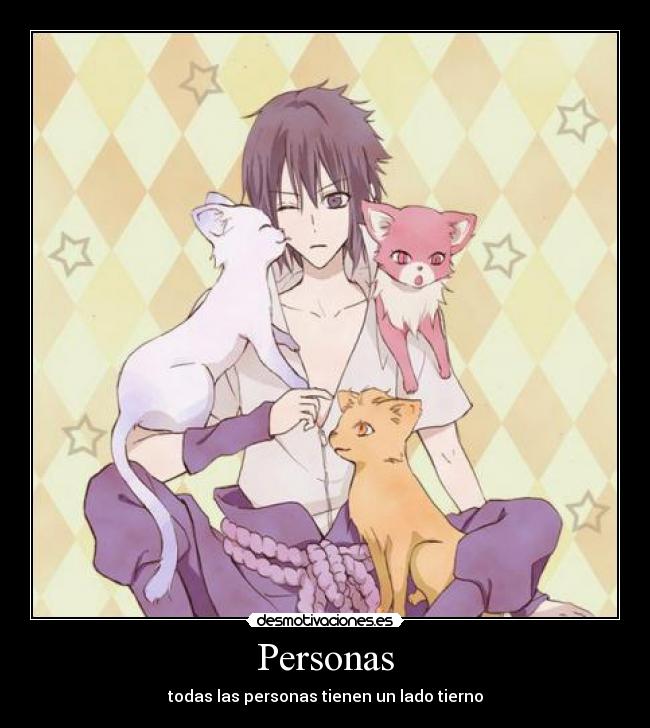 Personas - todas las personas tienen un lado tierno