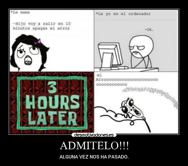 ADMITELO!!! - ALGUNA VEZ NOS HA PASADO.