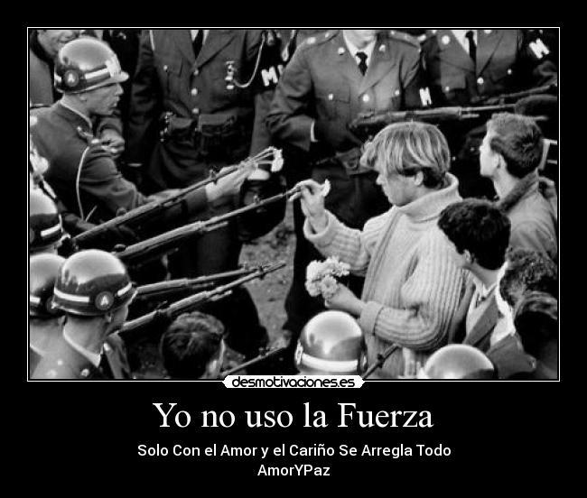 Yo no uso la Fuerza -